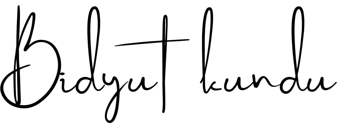 Bidyut Kundu signature